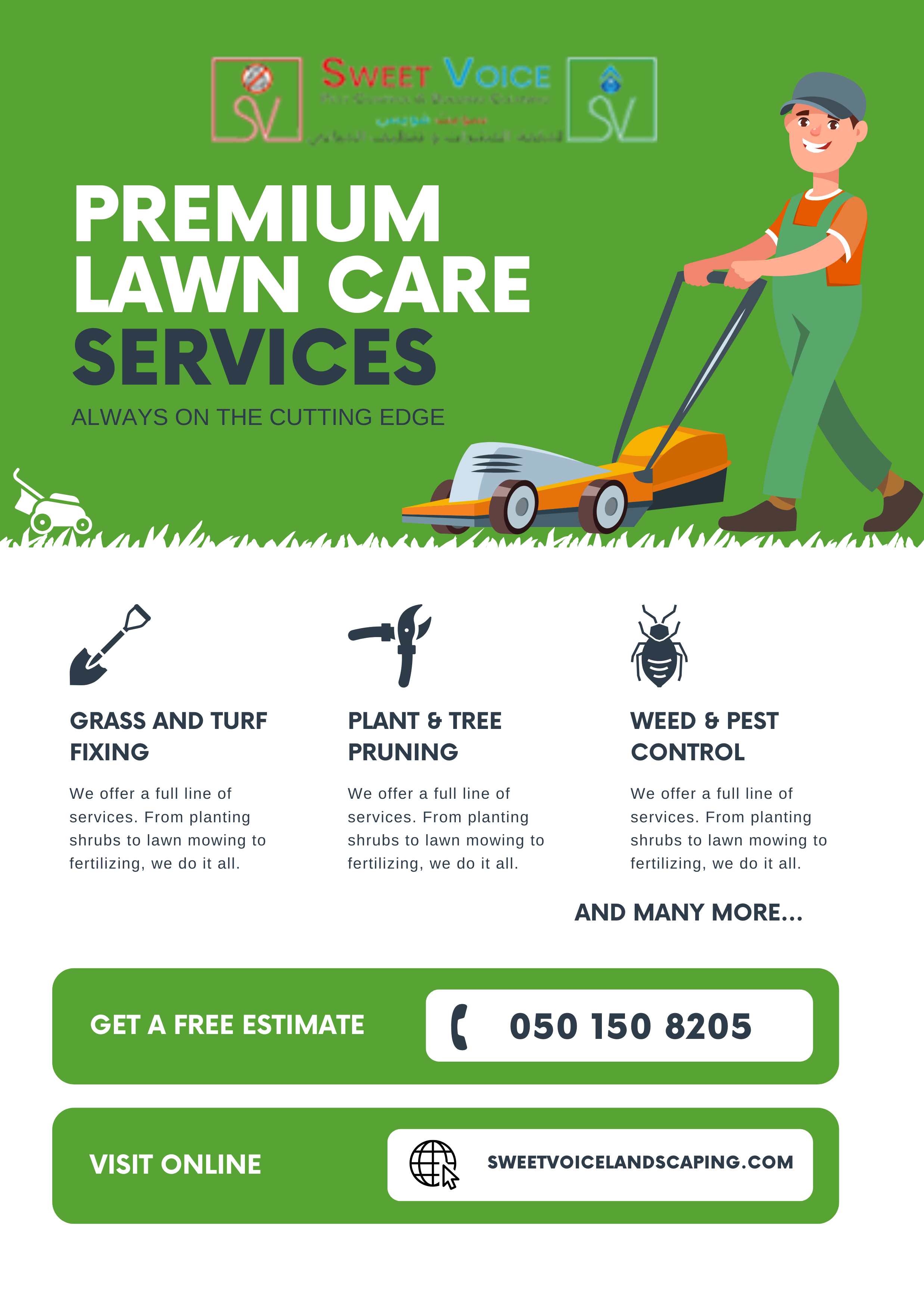 Lawn Care Services in Abu Dhabi