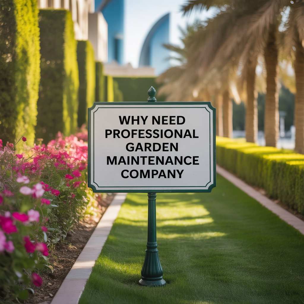 Why Need Professional Garden Maintenance Company in Abu Dhabi
