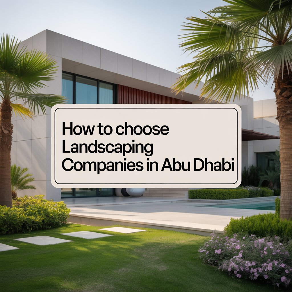 Landscaping Companies in Abu Dhabi