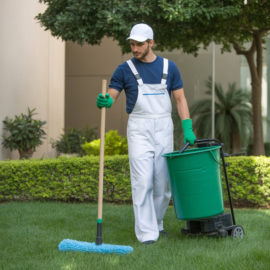 garden cleaning company in Abu Dhabi
