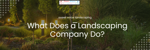 what does a landscaping company do?
